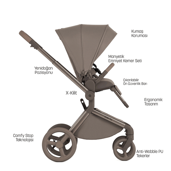 Anex Flo 2'si Bir Arada Set Bebek Arabası