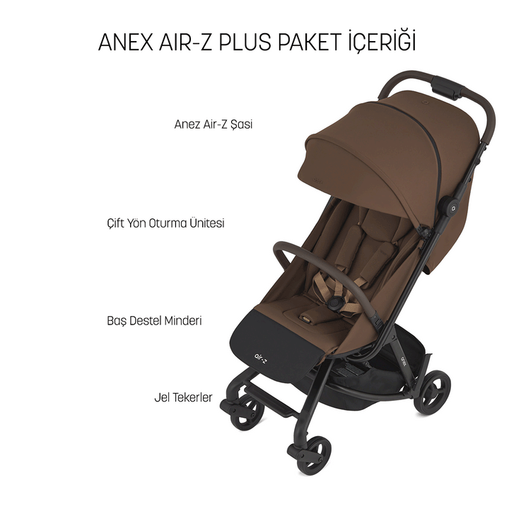 Anex Air-Z Plus Kabin Boy Travel Sistem Bebek Arabası Seti