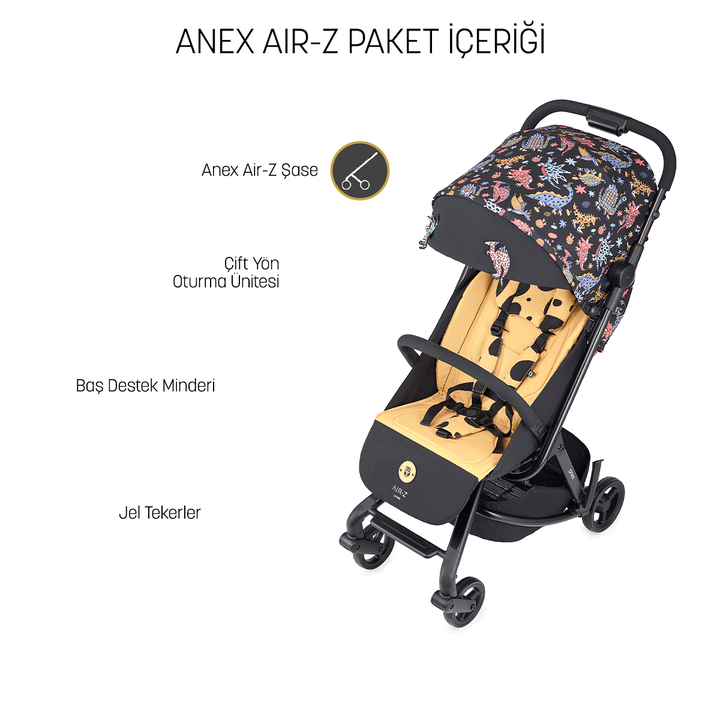 Anex Air-Z Kabin Boy Travel Sistem Bebek Arabası Seti