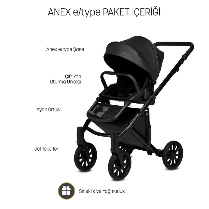 Anex e/type Bebek Arabası