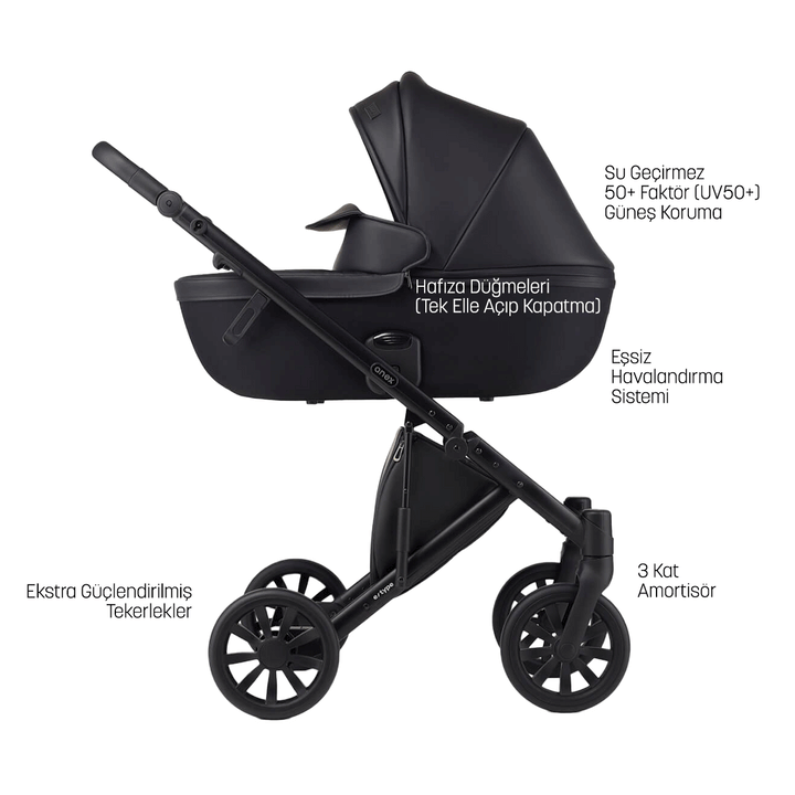 Anex e/type 2'si 1 Arada Set Bebek Arabası