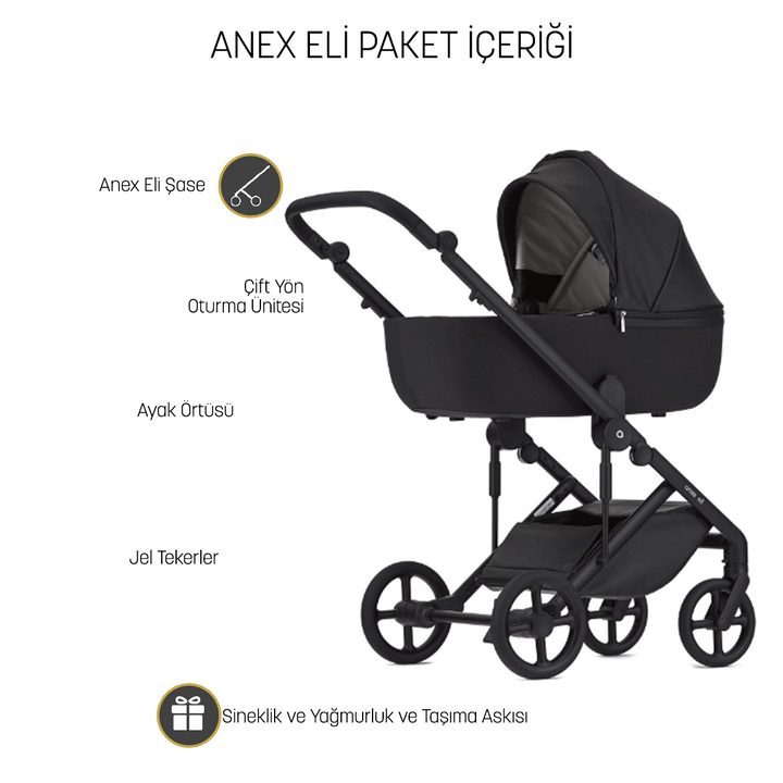Anex Eli 3'ü 1 Arada Set
