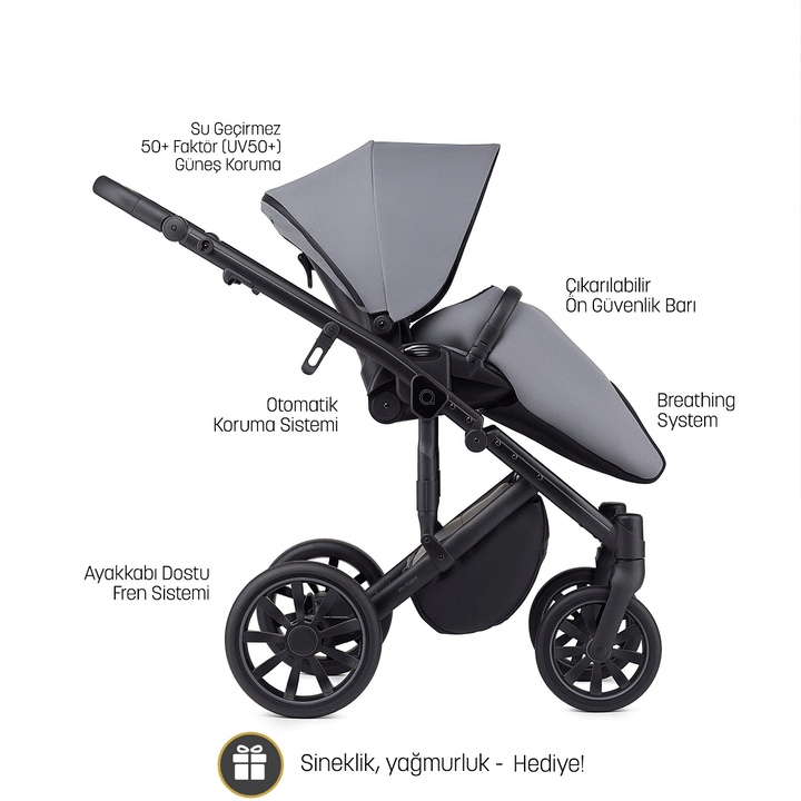 Anex m/type 3'ü 1 Arada Set Bebek Arabası